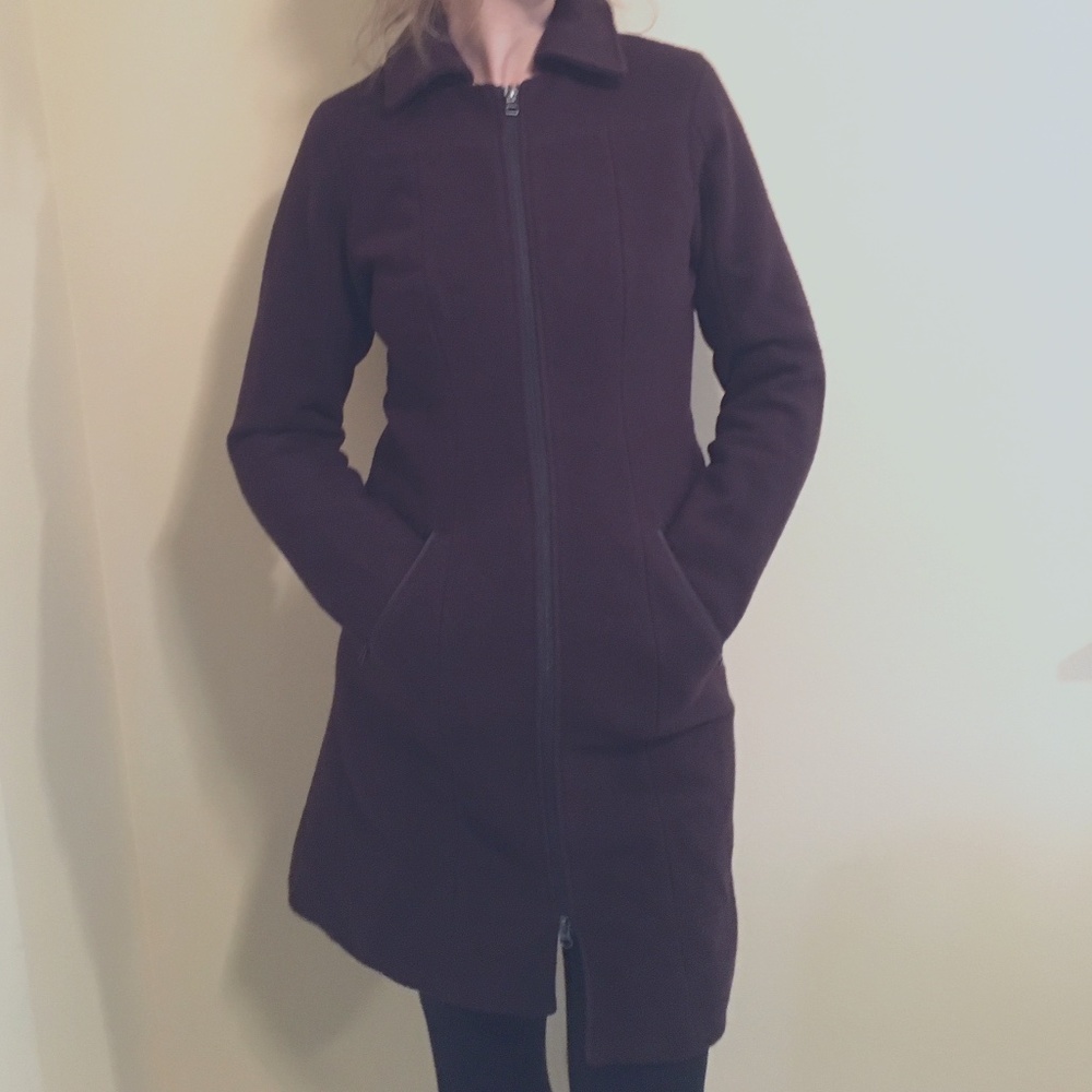 Ibex 100% Merino Wool Coat Silk Lined